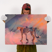 Sonny Sundancer - Sawedi (Hand-embellished) Print, 2025