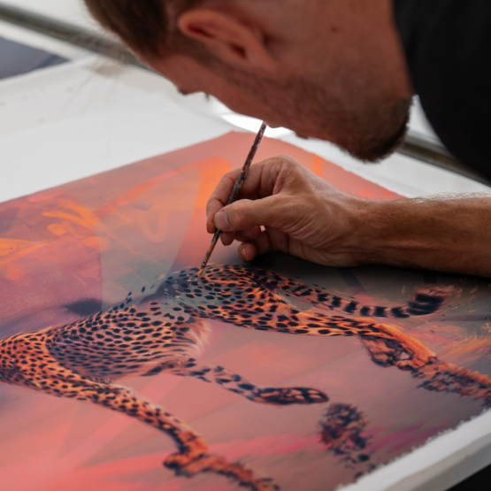 Sonny Sundancer - Sawedi (Hand-embellished) Print, 2025