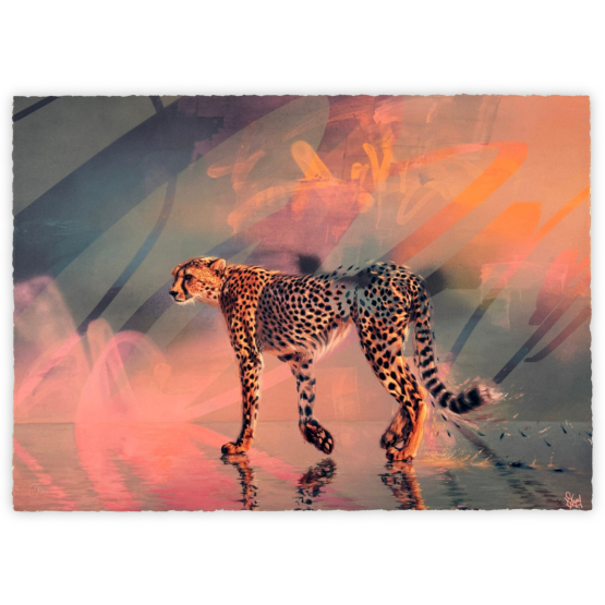 Sonny Sundancer - Sawedi (Hand-embellished) Print, 2025