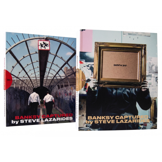 Steve Lazarides - Banksy Captured Vol I & Vol 2. © GraffitiStreet